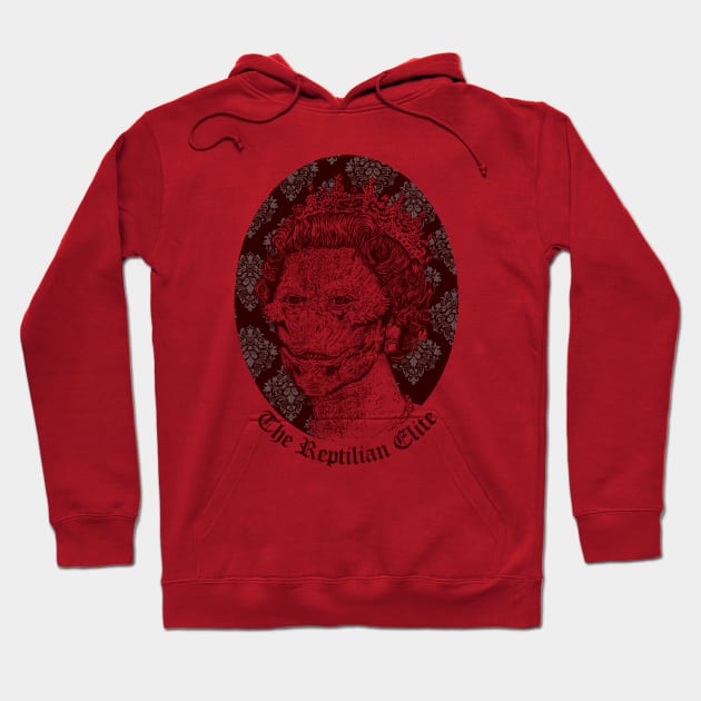 The Reptilian Elite Hoodie by yoshi_amtha